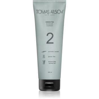 Tomas Arsov Green Tea Rinse Off Conditioner Balsam pentru par normal. pentru varfuri despicate - imagine 2